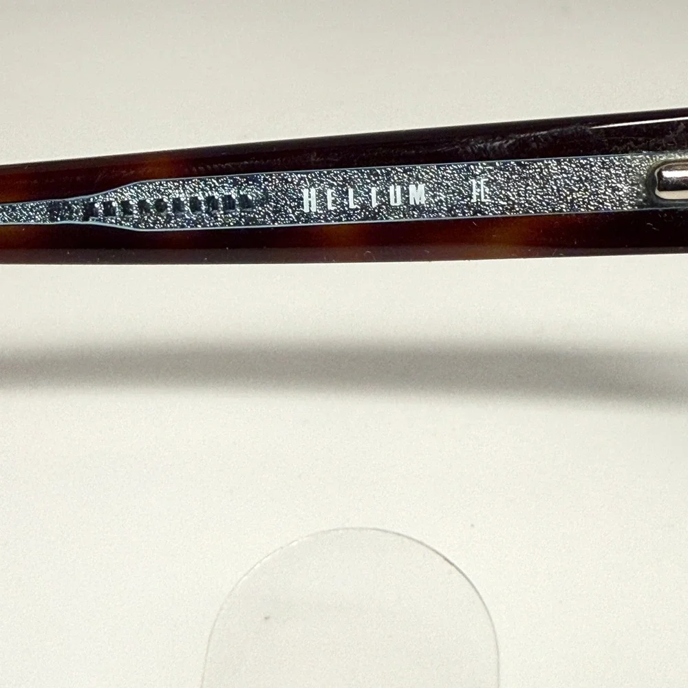 Helium 4202 Blu Tort Eyeglasses Frames 52-16-140 Blue‎ Tortoise Rectangle Womens